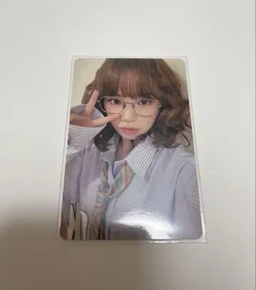 팬레터 채원 트레이딩 카드