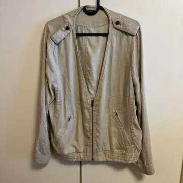 빅 사이즈 23구 블루종 48 베이지