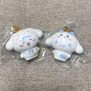 치이카와 (먼작귀) 산리오 플로키 마스코트 하치와레 시나몬