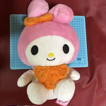 마이멜로디 봉제 인형 오렌지 리본 산리오