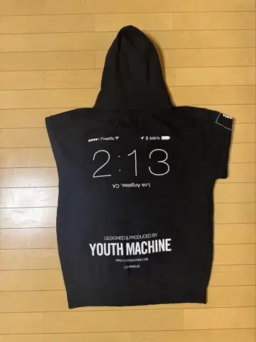 youth machine 213 후드티