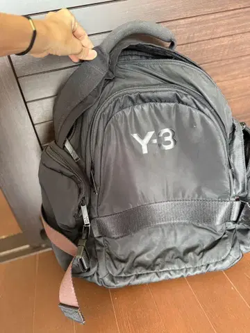 Y-3 블랙 백팩