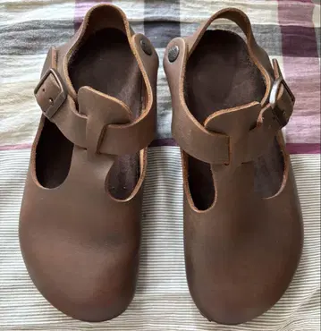 BIRKEN STOCK Bonn 36 가죽 샌들 브라운 23cm