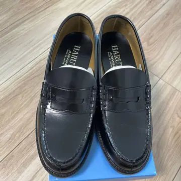 HARUTA 로퍼 블랙 25.5cm EEE