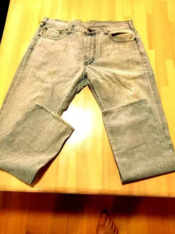 애프터 베이 데미지 데님 팬츠