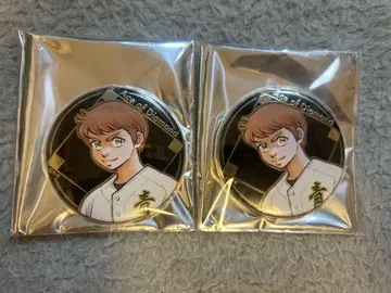 유이 카오루 메탈 캔뱃지 x 2