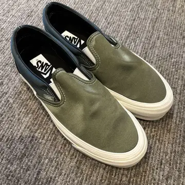 VANS LX 슬립온 리이슈 98 그린 27cm