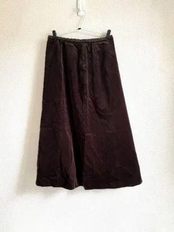 택 포함 새상품 La Vie en Rose 라비앙 로즈 벨로아 스커트