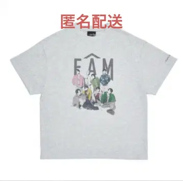 timelesz 타임레스 FAM T셔츠 모쿠 화이트
