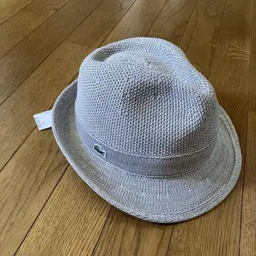 LACOSTE 그레이 메쉬 햇