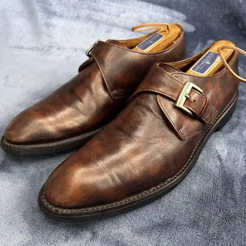 REGAL 리갈 싱글 몽크 스트랩 슈즈 24.5cm 가죽 신발
