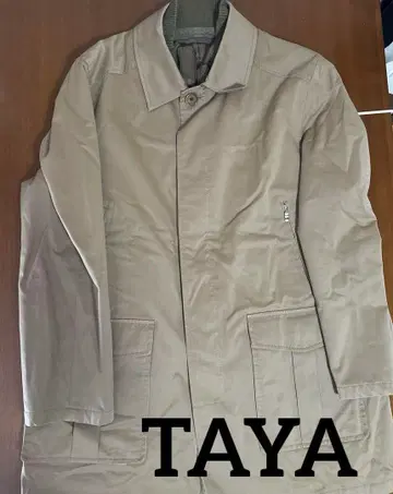 TAYA 스텐카라 코트 사이즈 50 베이지