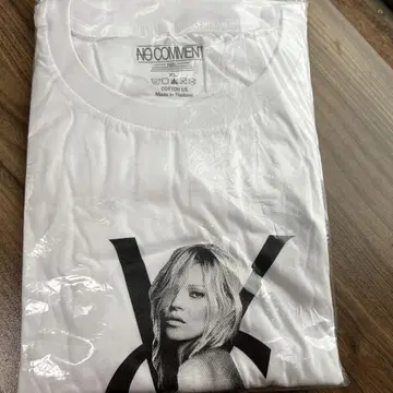 [할인 불가] NO COMMENT 케이트 모스 프린트 티셔츠 XL 사이즈