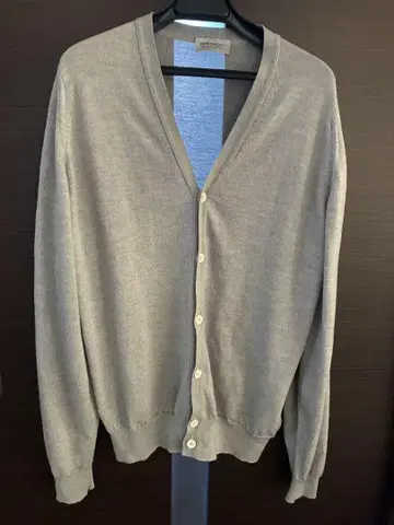 JOHN SMEDLEY 울 가디건 L 사이즈 그레이