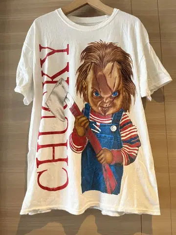 CHUCKY T셔츠 화이트