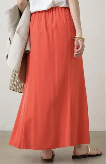 [ Loungedress ] 라운지 드레스 큐프라 머메이드 스커트 새상품