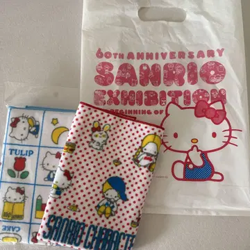 가격 인하 산리오 60주년 기념 타월 키티 타월