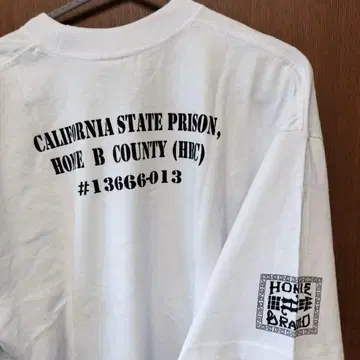 CALIFORNIA STATE PRISON 셔츠