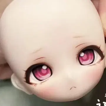 해외 딜러 제작 커스텀 인형 헤드+아이 1/6 사이즈