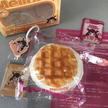 크림 와플 Mellojoy 스퀴즈 마루 와플