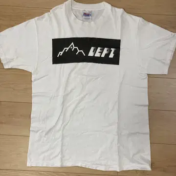 DEPT Hanes Beefy-T DEPT 로고 화이트 T셔츠 L 레어
