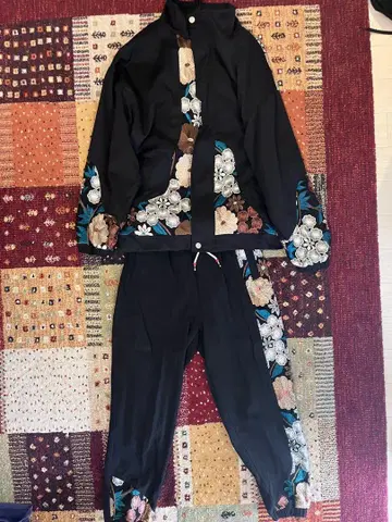 Elegant 차이나풍 꽃무늬 자켓 셋업