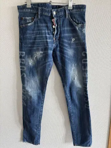DSQUARED2 데미지 가공 슬림 데님