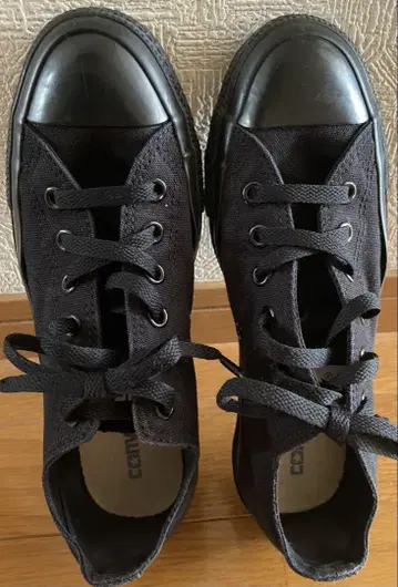 Converse All Star 블랙 스니커즈