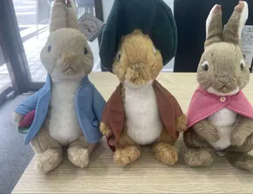 피터 래빗 봉제 인형 3개 세트