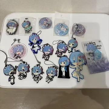 리제로 Re: 제로부터 시작하는 이세계 생활 렘 키링 캔뱃지 묶음 판매