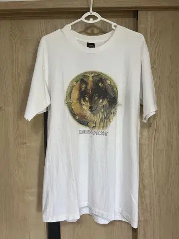 90's HARLEY-DAVIDSON 애니멀 T 싱글 스티치