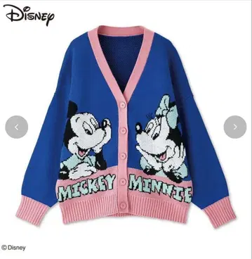 아베일 Disney 미키 미니 가디건
