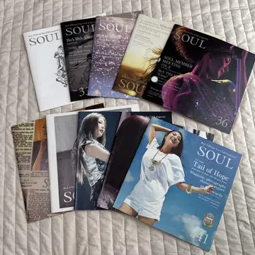 BoA 팬클럽 매거진 [ SOUL ] vol.32~41 10권