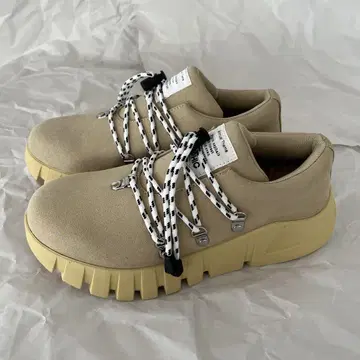 ORPHIC Vibram 밑창 베이지 스니커즈 플랫폼