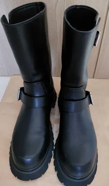 블랙 엔지니어 부츠