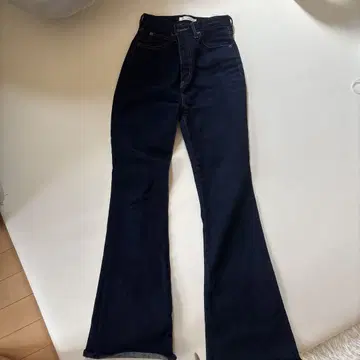 MOUSSY 다크 블루 플레어 데님 25