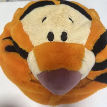 티거 봉제 인형 모자