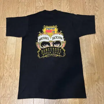90S 마이클 잭슨 투어 티셔츠 USA제
