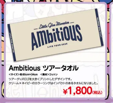 Ambitious 투어 타월