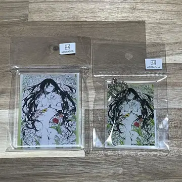OMORI 전시회 아크릴 블록 아크릴 키링 코미컬라이즈 신규 일러스트