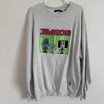 XLARGE 그레이 맨투맨 M