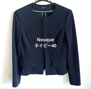 노카라 자켓 네이비 nouque 네이비 40