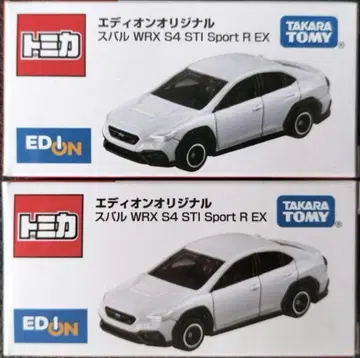 에디온 한정판 토미카 2대 세트 스바루 WRX S4 STI Sport R