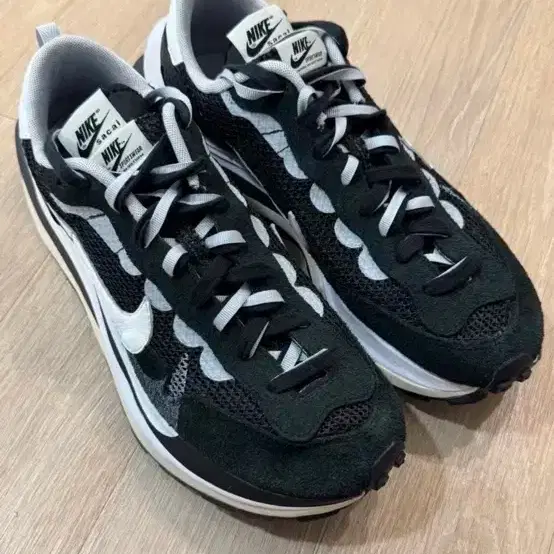 [290] Nike x Sacai Vaporwaffle Black