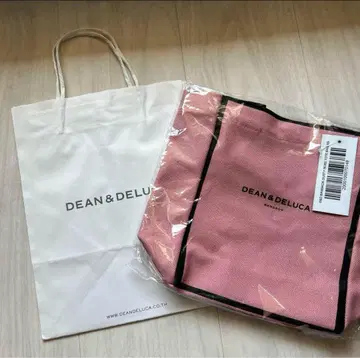 DEAN & DELUCA 핑크 토트백