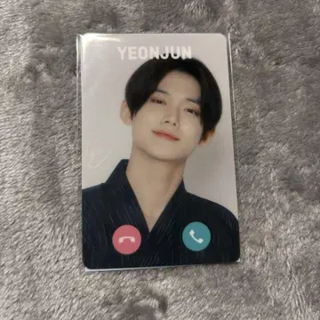 TXT SUMMER TOGETHER 모시모시 카드 영준