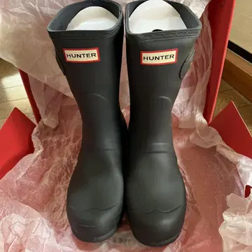 HUNTER 블랙 장화