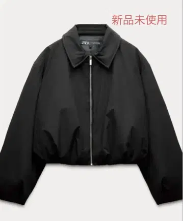 ZARA 블랙 블루종