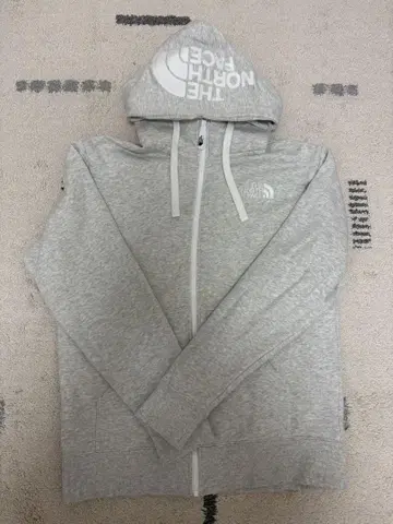 THE NORTH FACE 그레이 풀 집업 후드티 M