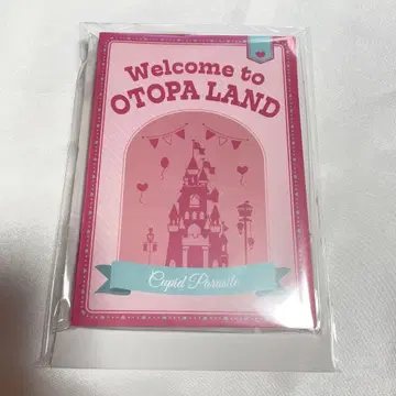 오토파 큐핏 파라사이트 메시지 카드 & 아크릴 키링 세트